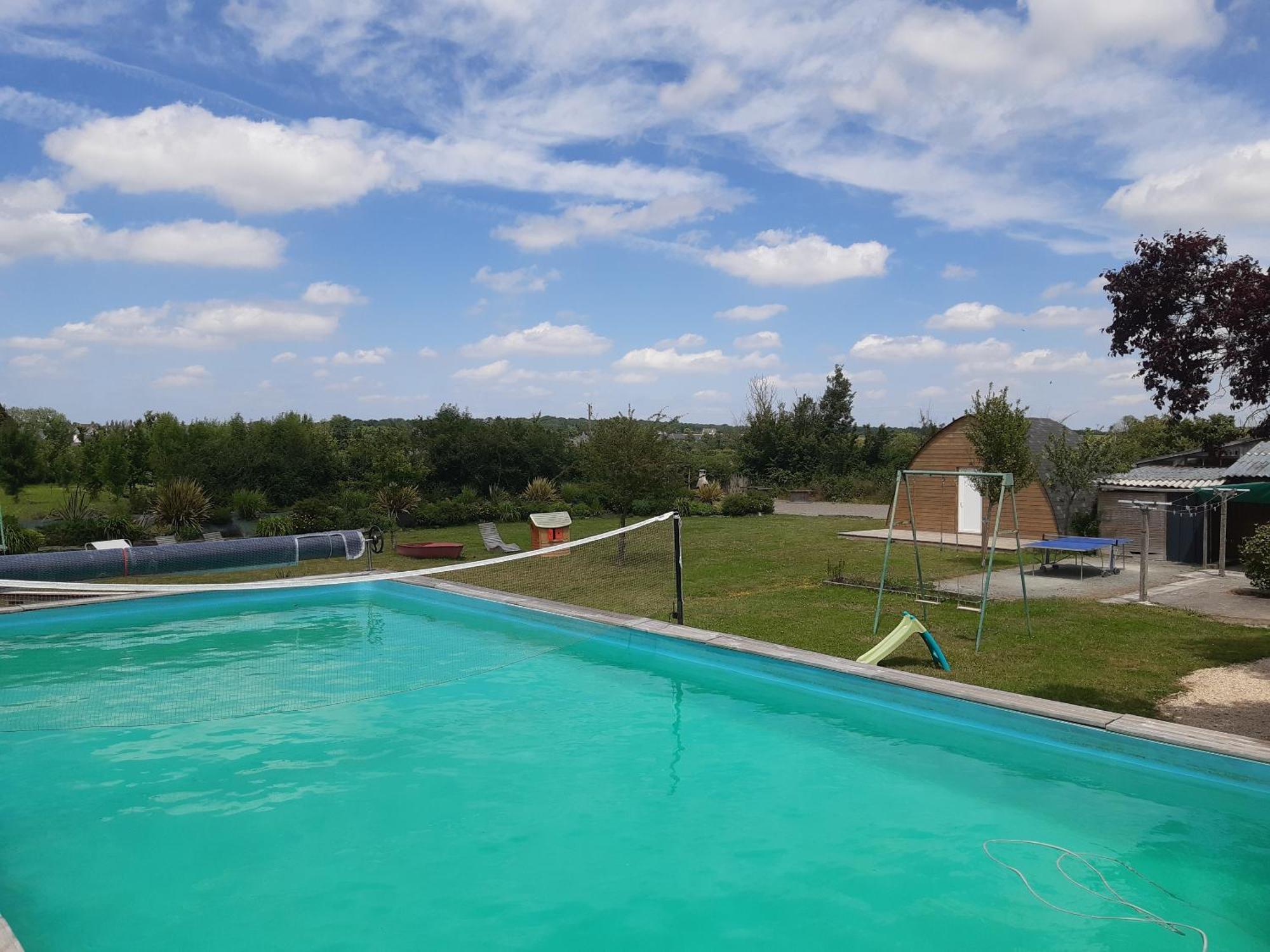 Maison A La Campagne - Piscine ボーリュ・シュル・レイヨン エクステリア 写真